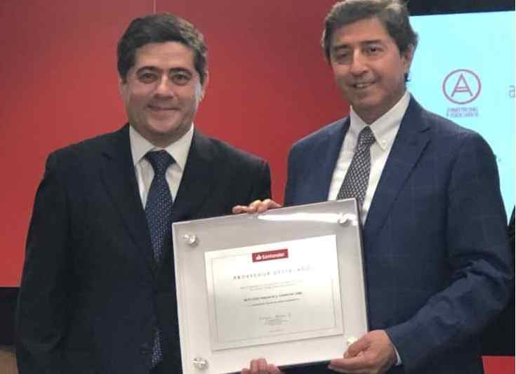 NCR Chile reconocido como uno de los mejores proveedores por Banco Santander